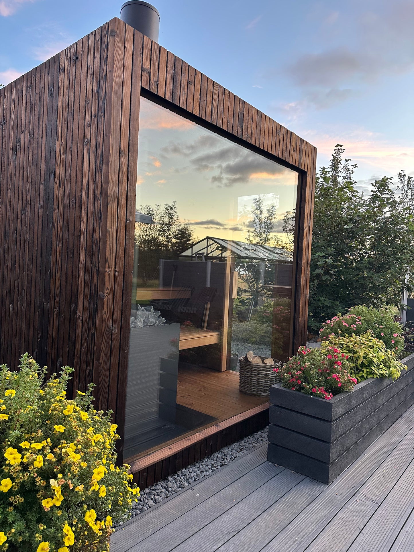 Úti sauna - uppseldar - erum að taka við sérpöntunum