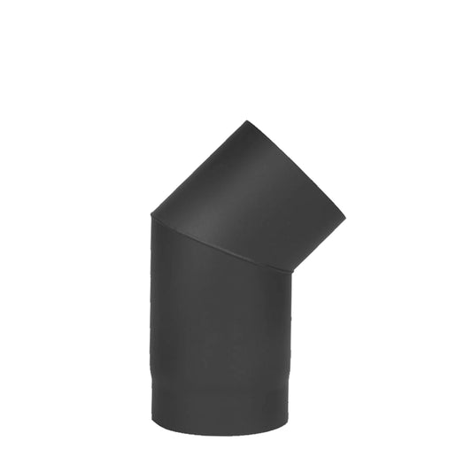 Cosistove Chimney bend 45 degrees D150mm black
